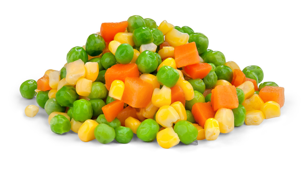 A pile of vegetables