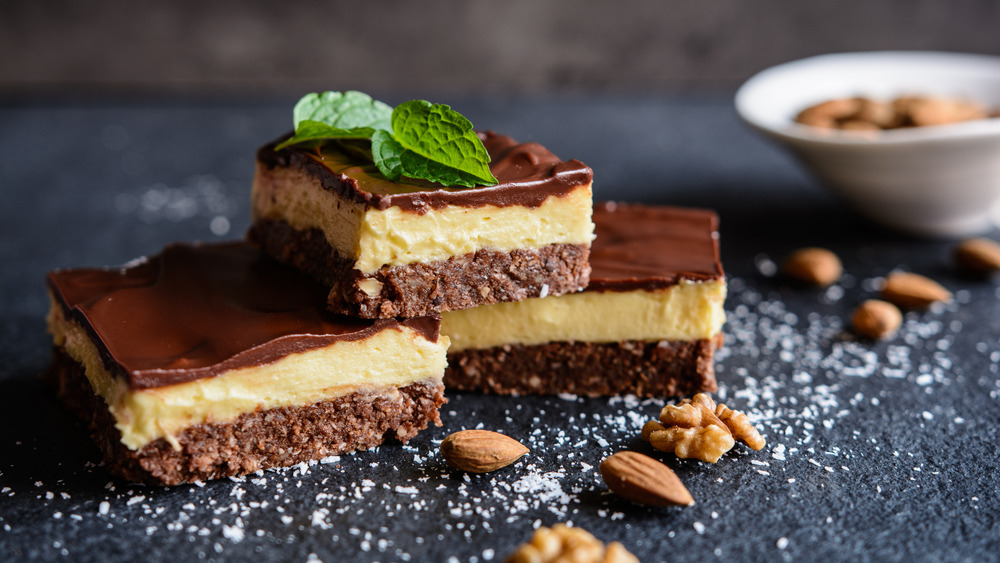 Nanaimo bars dessert