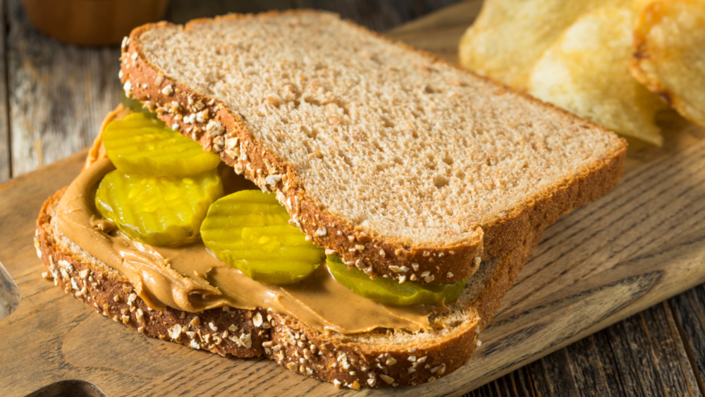 peanut butter and pickles