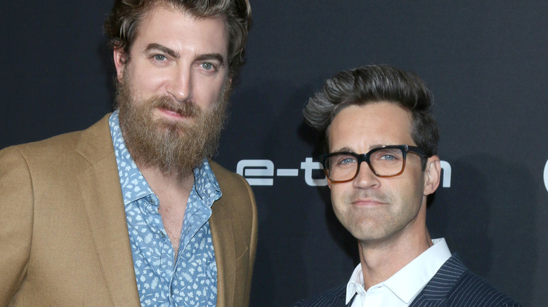 rhett and link close up of faces