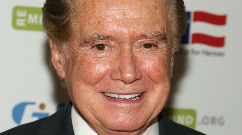 Regis Philbin smiling