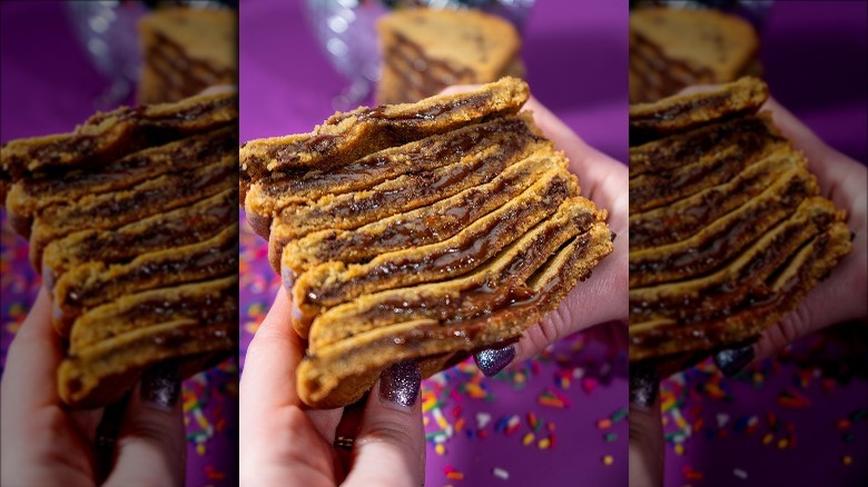 Chocolate chunk cookies from Insomnia cookies