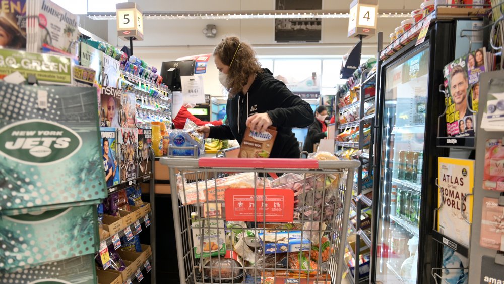 An Instacart shopper in New Jersey