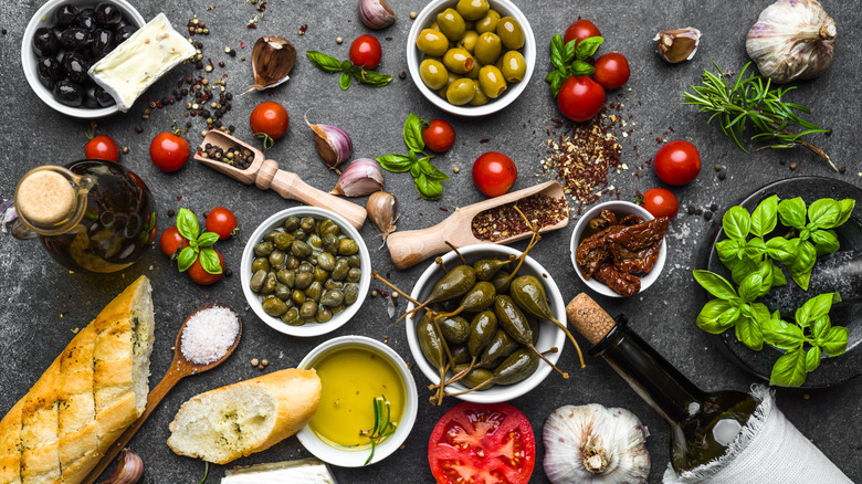 Mediterranean ingredients