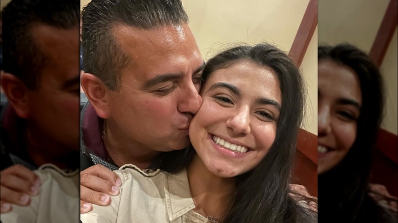 Buddy Valastro kissing daughter sofia