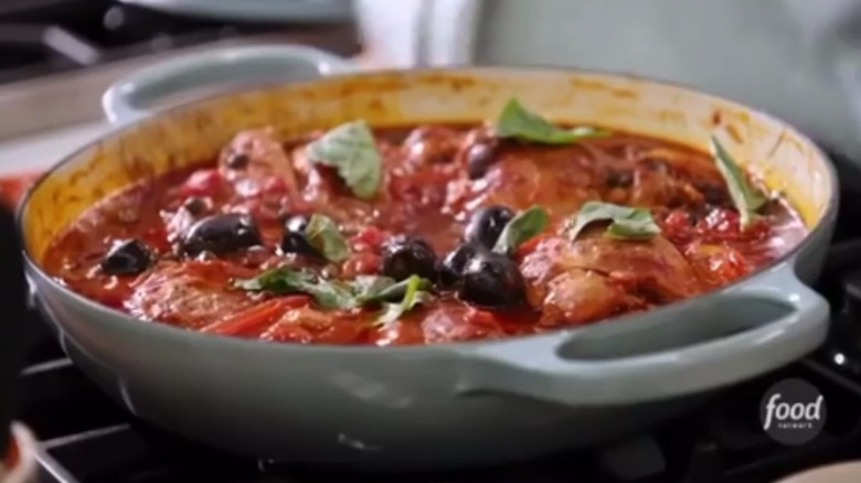 Valerie Bertinelli's chicken cacciatore