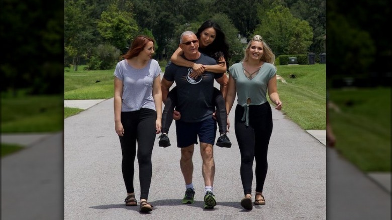 Robert Irvine and his family