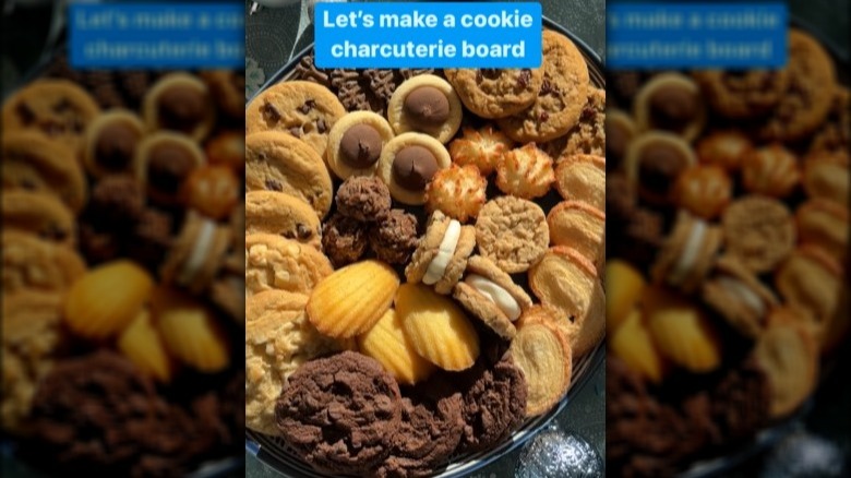 Walmart cookie charcuterie board.