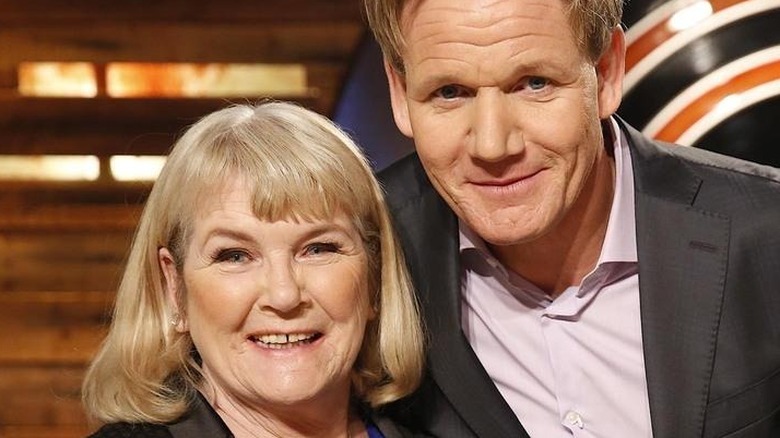 Gordon Ramsay and mom