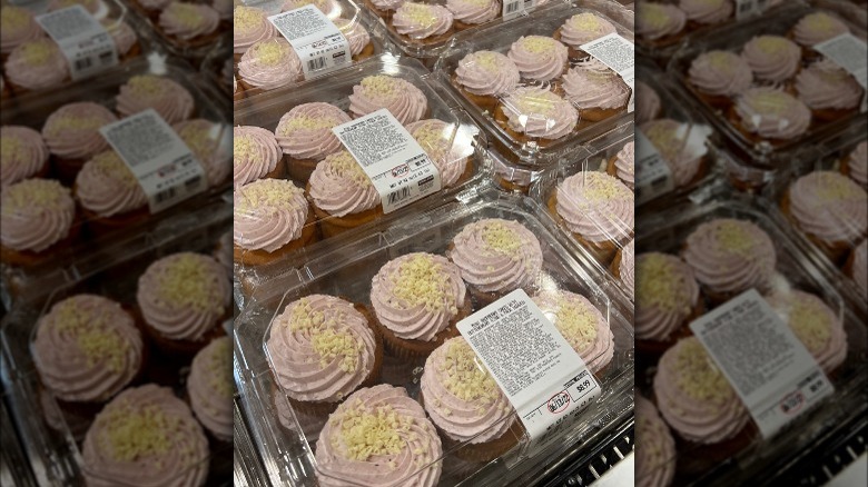 Mini Raspberry Cakes at Costco