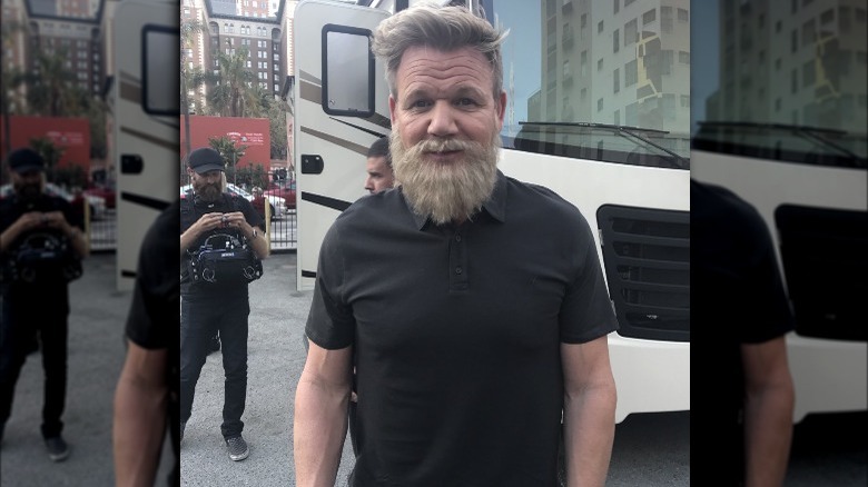 Gordon Ramsay with a full beard