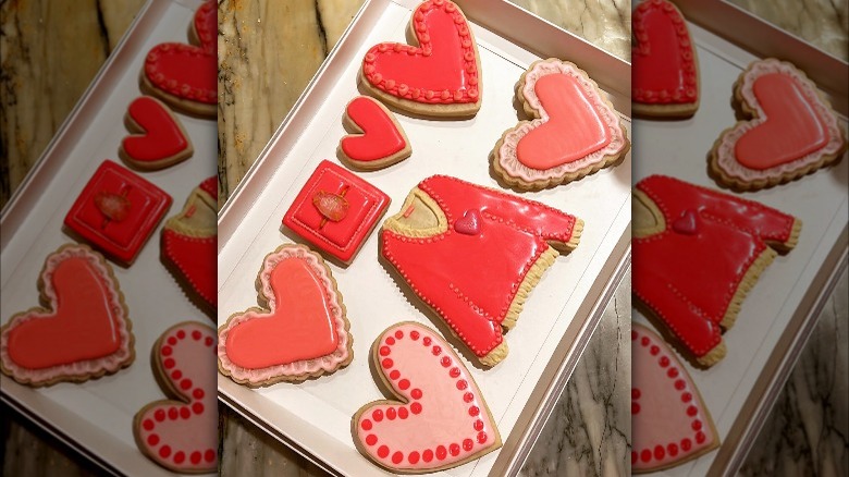 chrissy teigen's valentine's day cookies