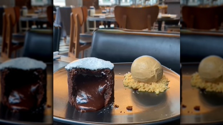 Chocolate fondant on Gordon Ramsay's Instagram