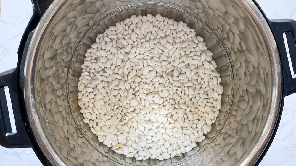 raw beans in Instant Pot