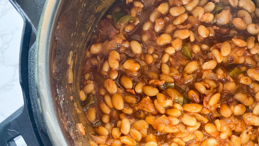 baked beans finish cooking in Instant Pot