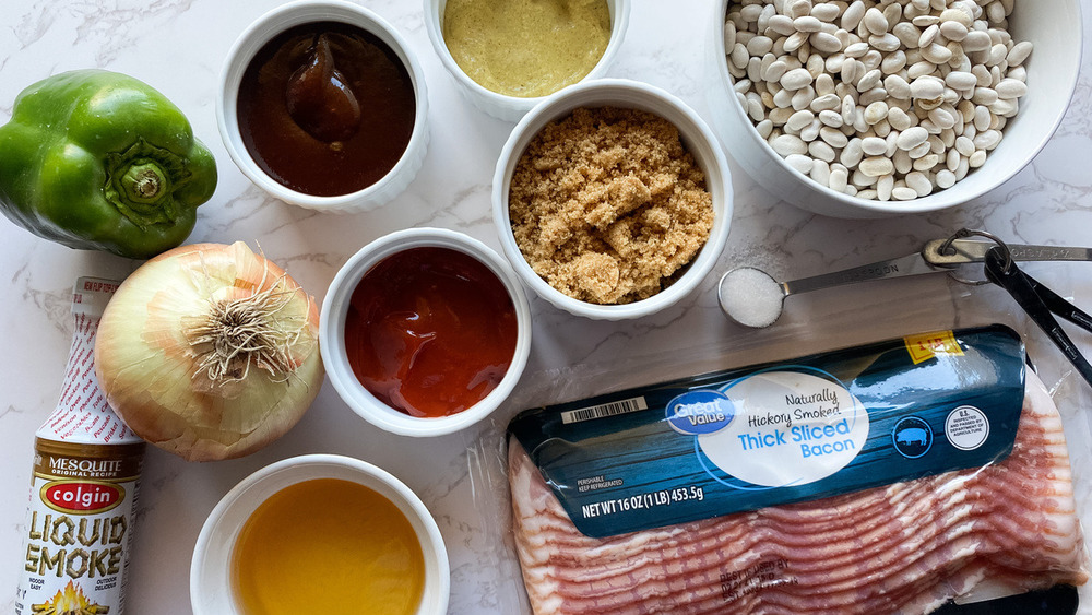 Instant pot baked beans ingredients