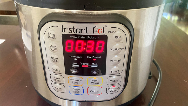 30 minute timer on instant pot