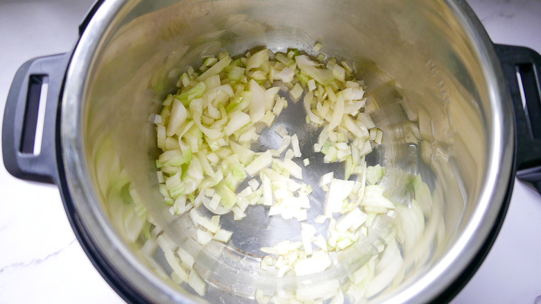 onion in an instant pot