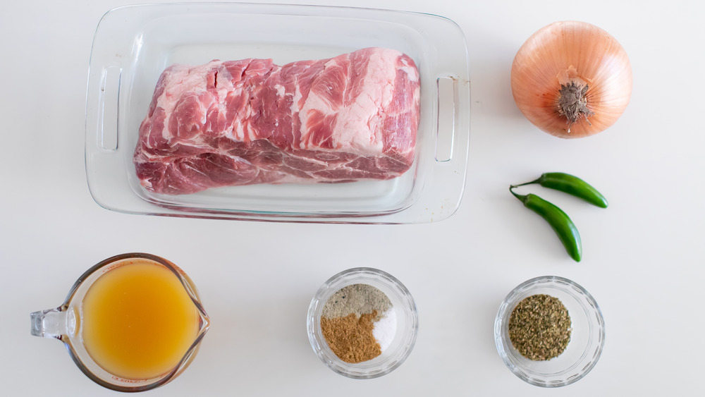 Instant Pot carnitas ingredients