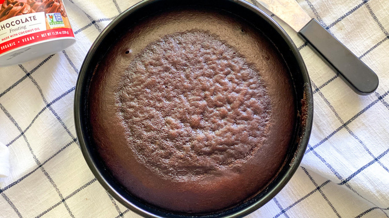 cooked cake in Instant Pot