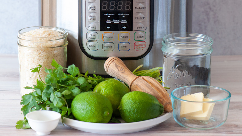 ingredients cilantro lime rice