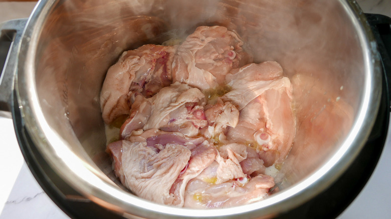 chicken in an instant pot