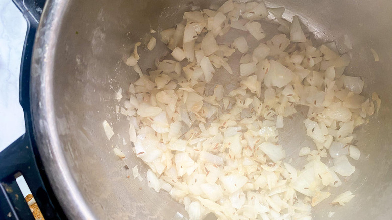 Onions in instant pot