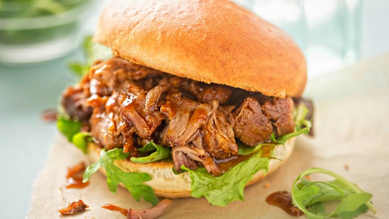 Pulled pork sandwiches