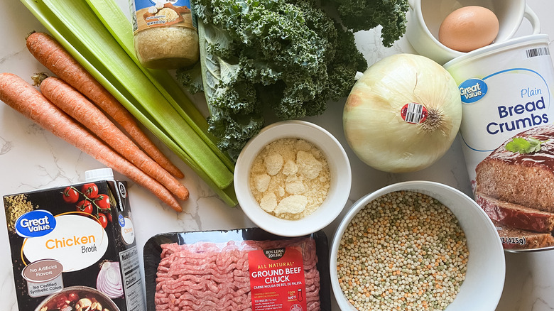 Italian wedding soup ingredients