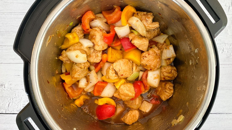 instant pot kung pao chicken