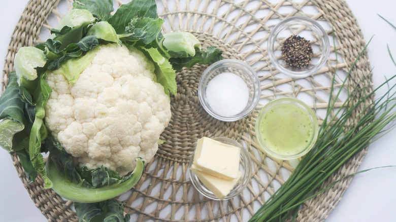 mashed cauliflower ingredients 