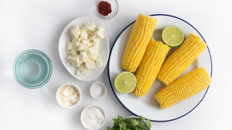 Instant pot Mexican street corn ingredients 