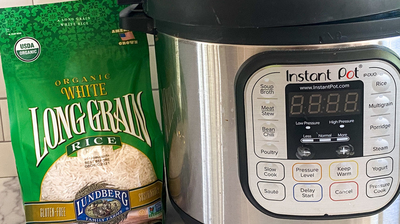 white rice and instant pot