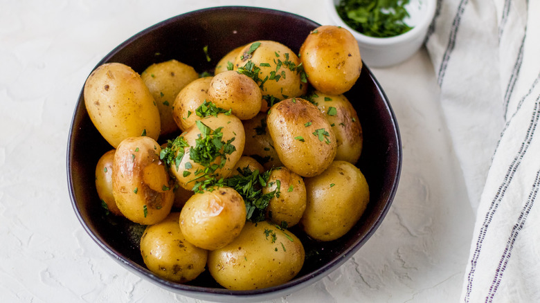 parsley and potatoes