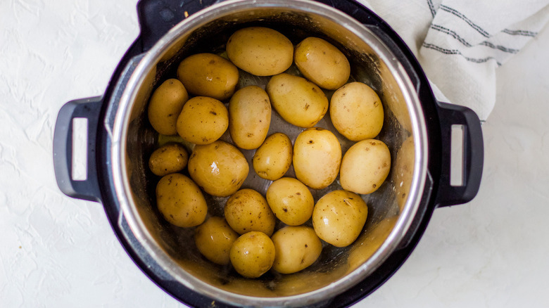 Sauted potatoes in instant pot