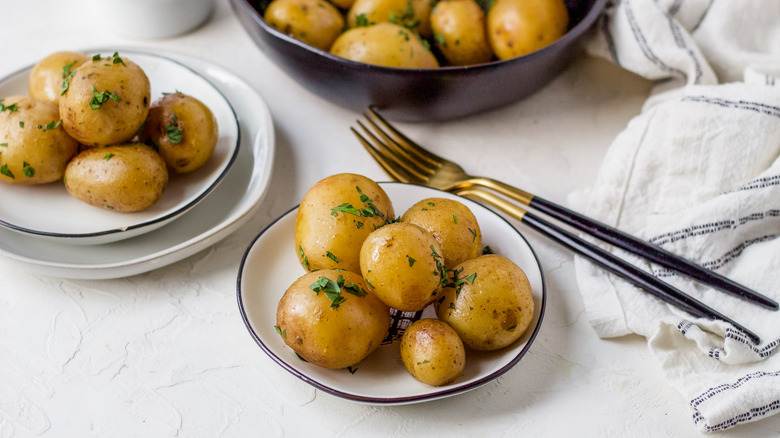 potatoes in bowl