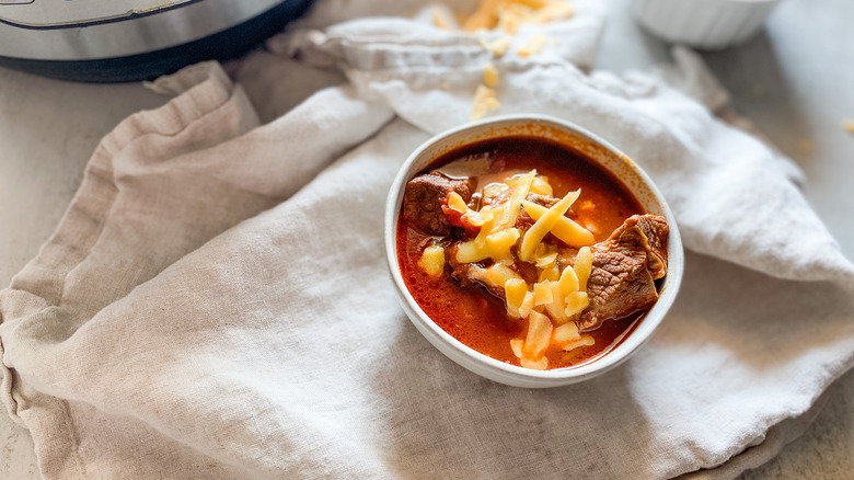 Steak chili recipe