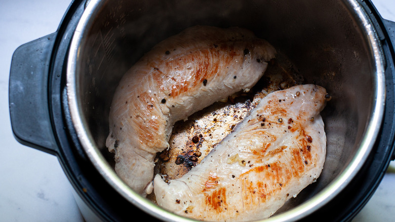 Turkey tenderloins in Instant Pot