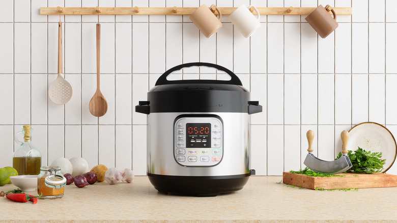 instant pot on counter 