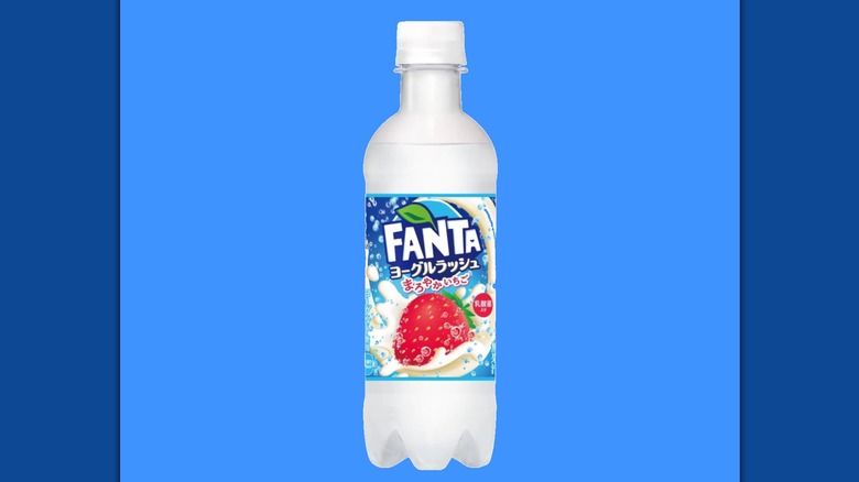 Fanta Yogurt Rush flavors