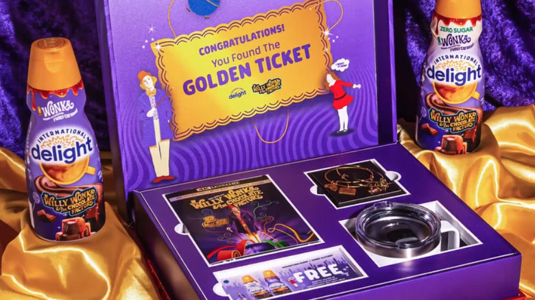 The International Delight golden ticket prize