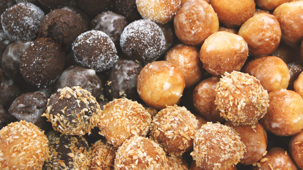 Assortment of donut holes