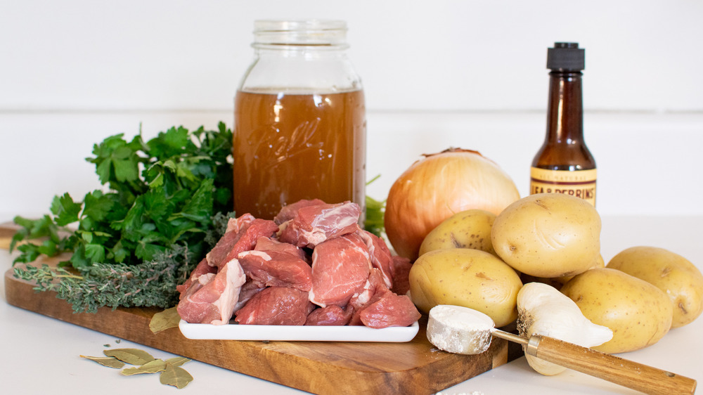 Irish stew ingredients