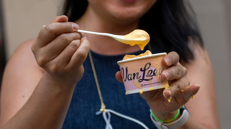 mac and cheese ice cream