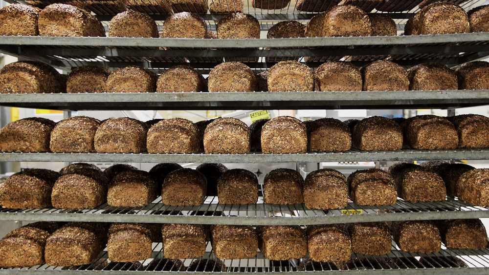 Dave's Killer Bread on cooling racks