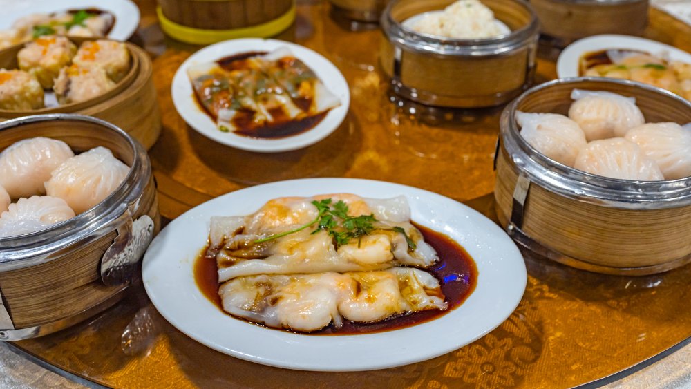 Dimsum in a cart