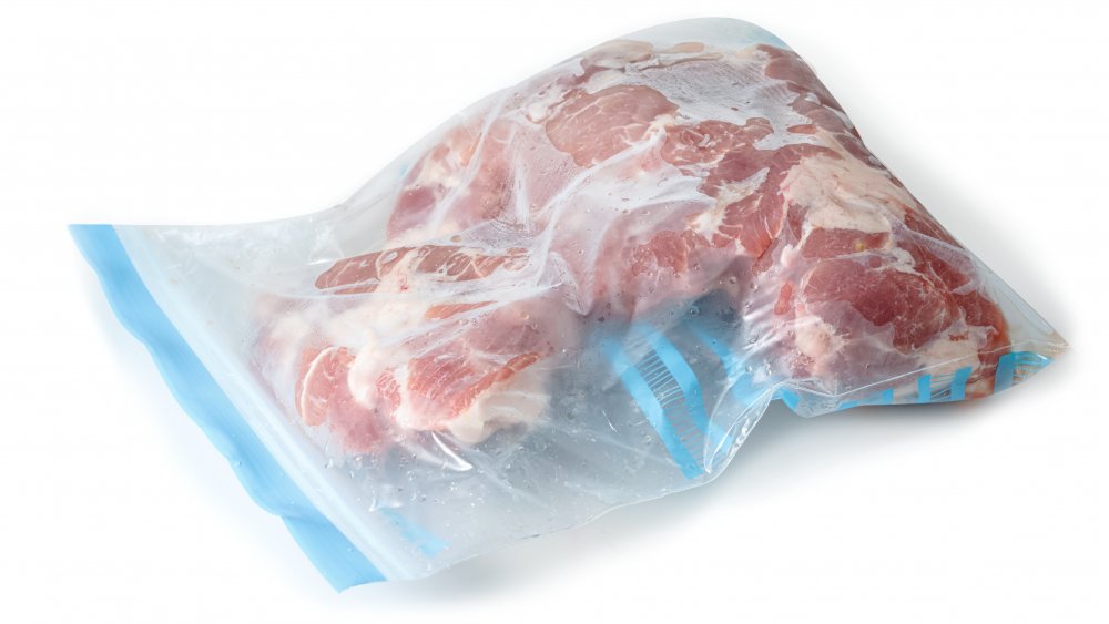 meat in bag