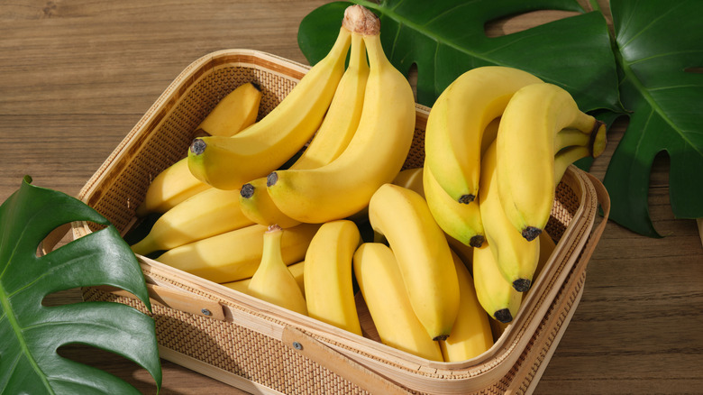 basket of bananas