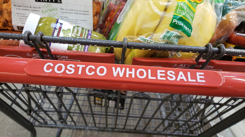 Costco shopping cart