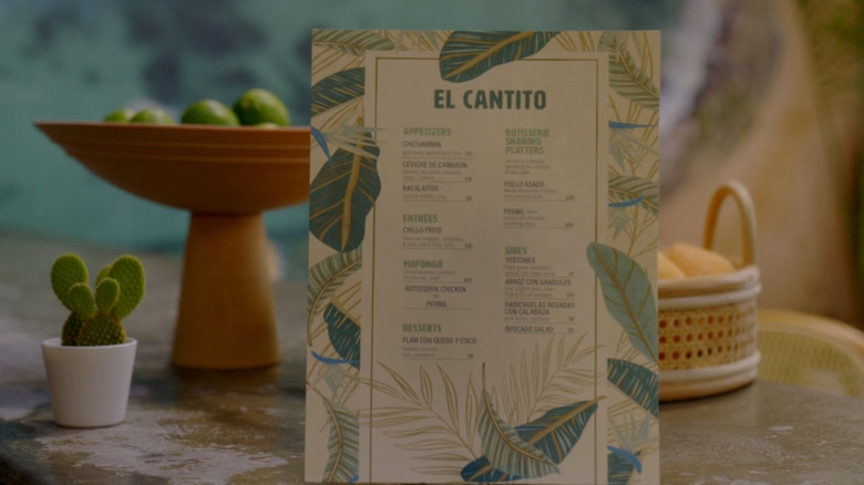 El Cantito Cafe menu